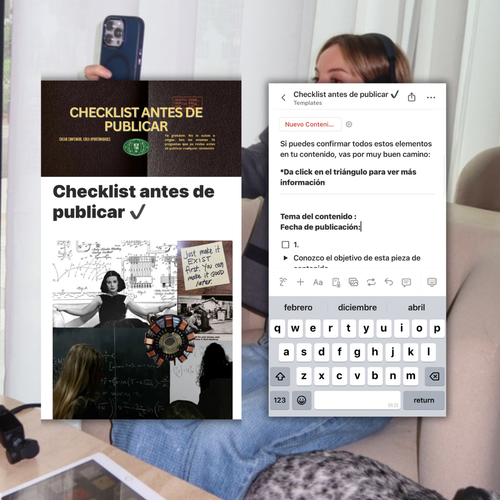 Checklist para antes de publicar